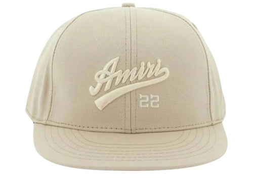 Amiri 22 Fitted Cap Beige