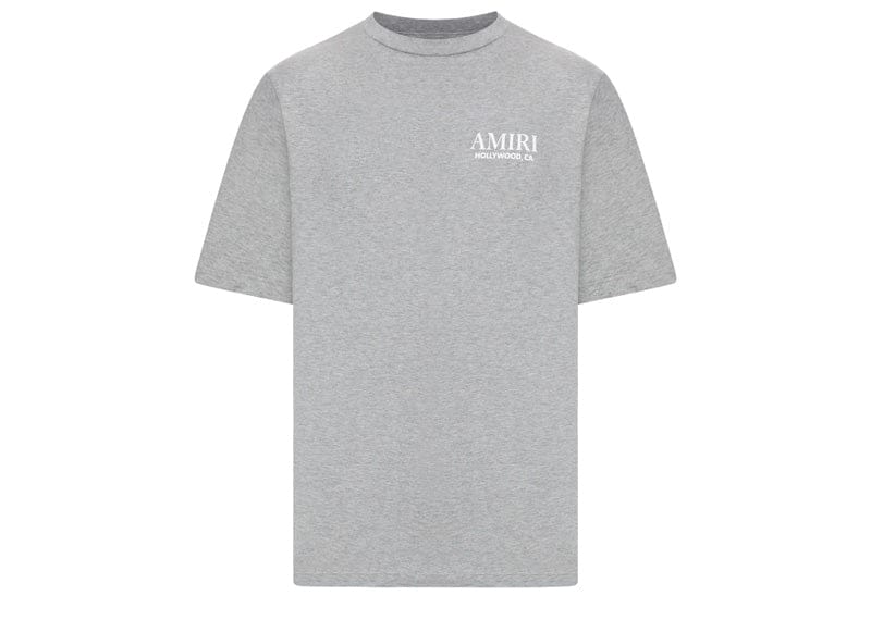 Amiri Bones Stacked T-Shirt Grey