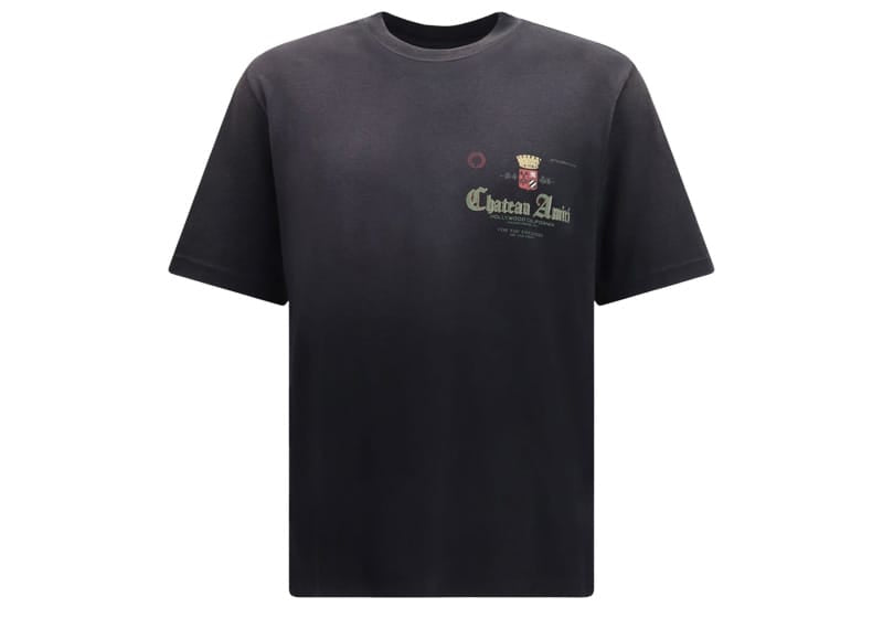 AMIRI Chateau Crown T-shirt Black