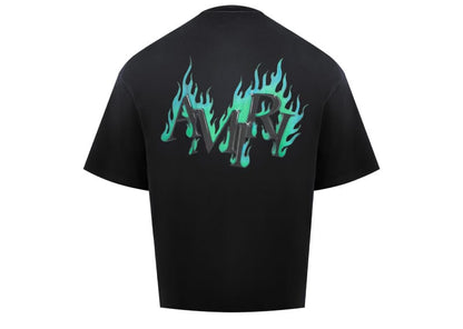 Amiri Flames T-Shirt Black
