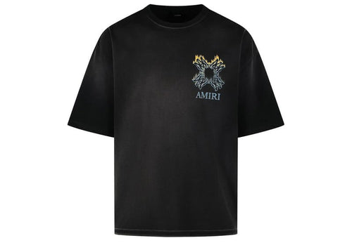 AMIRI MA Quad Flames T-Shirt Black