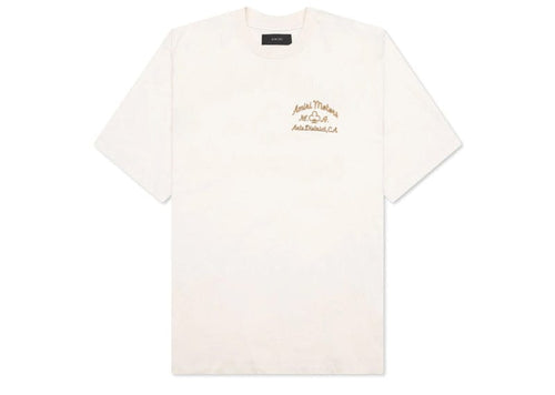 Amiri Motors Tee Alabaster