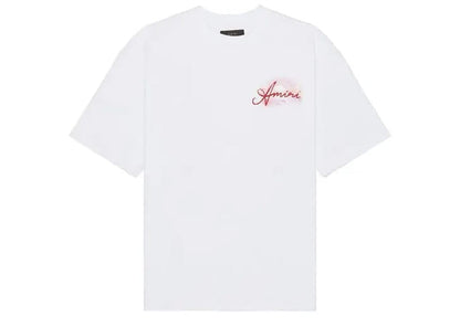 Amiri Paradise Airbrush Tee White