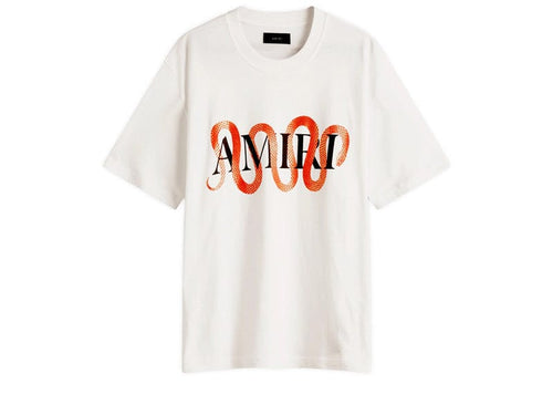 Amiri Snake T-Shirt Ivory (2025)