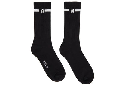 Amiri Solid MA Embroidery Sock 'Black'