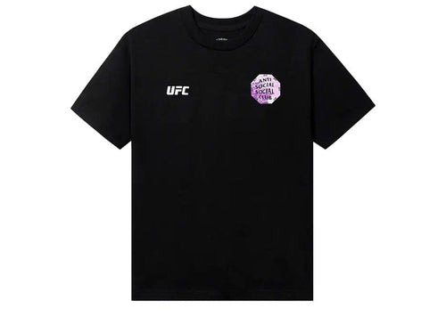 Anti Social Social Club x UFC Conned Tee Black