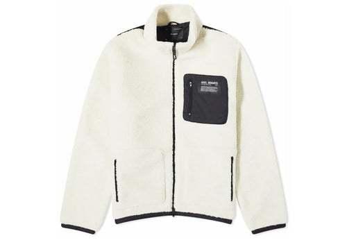 Axel Arigato Billie Fleece Jacket Ecru/Black
