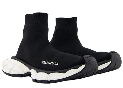 Balenciaga 3XL Sock Sneakers Black Recycled Knit