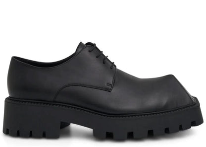 Balenciaga Rhino 25mm Derby Black Calfskin