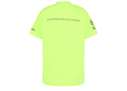 Balenciaga World Food Programme Graphic T-Shirt Fluorescent Yellow/Black