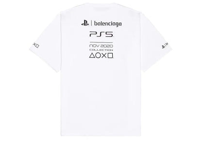 Balenciaga x PlayStation Boxy T-shirt White