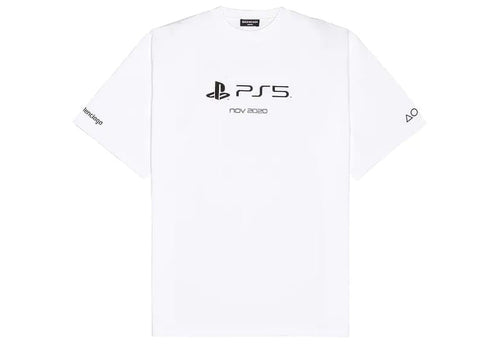 Balenciaga x PlayStation Boxy T-shirt White