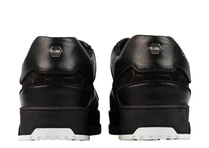 Balr Club C Classic Debossed Hex Sneaker Jet Black