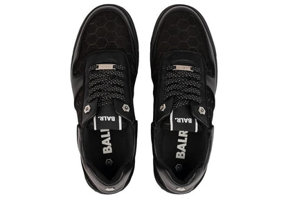 Balr Club C Classic Debossed Hex Sneaker Jet Black