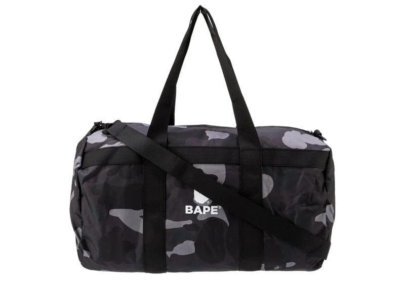 Bape Black Camo Duffle Bag