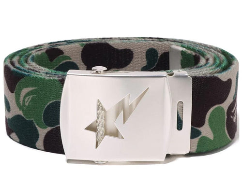 BAPE ABC Camo Sta GI Belt Green