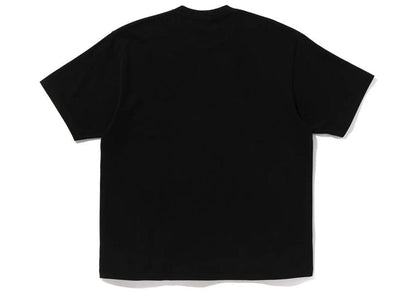 BAPE Camo Logo Print S/S Tee Black