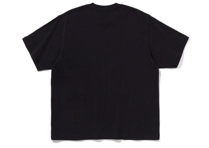 Bape Logo Print Tee Black