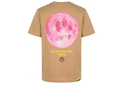 Barrow See Good In All Things Printed Tee Brown