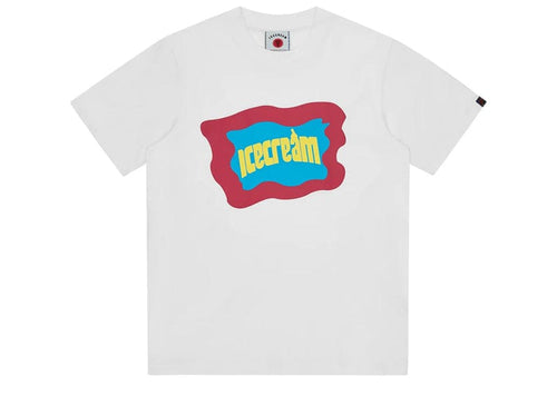 Billionaire Boys Club Ice Cream Block Logo T-Shirt White