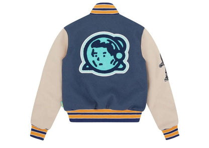 Billionaire Boys Club Kids Astro Varsity Jacket Blue