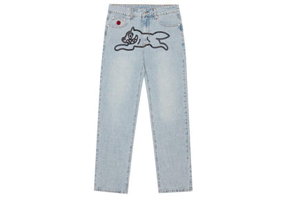 Ice Cream Running Dog Jeans Light Blue