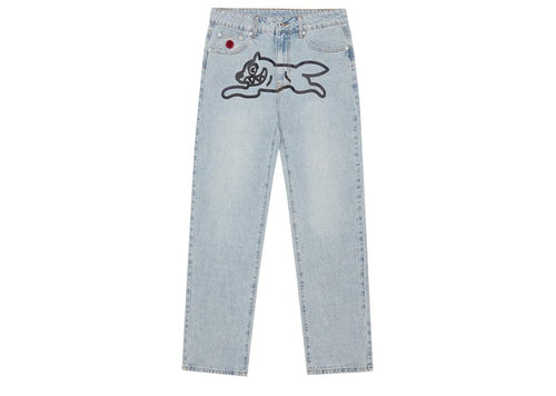 Ice Cream Running Dog Jeans Light Blue