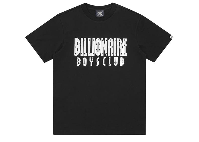 Billionaires Boys Club Straight Logo Tee Black