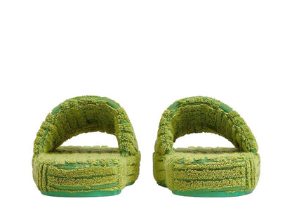 Bottega Veneta Resort Geometric Sandal Parakeet Kiwi