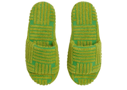 Bottega Veneta Resort Geometric Sandal Parakeet Kiwi