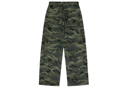 Broken Planet 2-in-1 Cargo Pants/Shorts Star Camo Green
