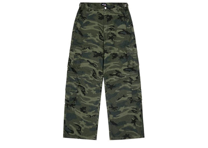Broken Planet 2-in-1 Cargo Pants/Shorts Star Camo Green