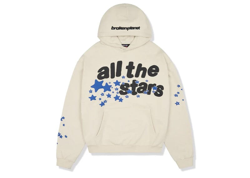 Broken Planet All The Stars Hoodie Ivory White