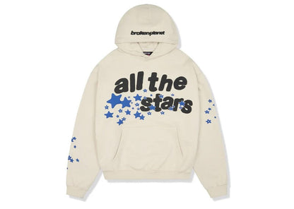 Broken Planet All The Stars Hoodie Ivory White