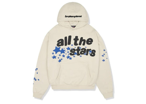 Broken Planet All The Stars Hoodie Ivory White