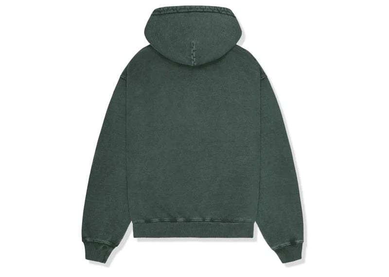 Broken Planet Basics Hoodie Washed Emerald Green