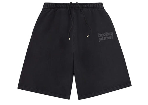 Broken Planet Basics Shorts Washed Midnight Black