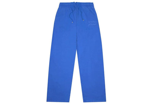Broken Planet Basics Sweatpants Washed Cobalt Blue