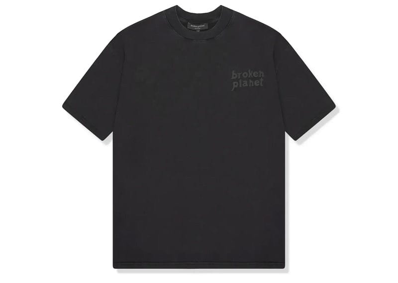 Broken Planet Basics Tee Washed Midnight Black