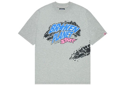 Broken Planet BP Sport Tee Heather Grey