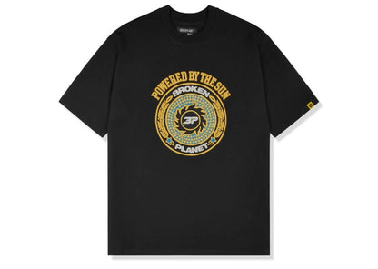 Broken Planet Crest T-shirt Midnight Black