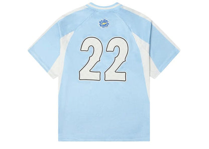 Broken Planet Football Jersey Light Blue