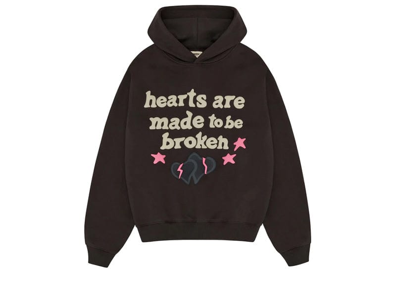 Broken Planet Hearts Are Made To Be Broken Hoodie Soot Black