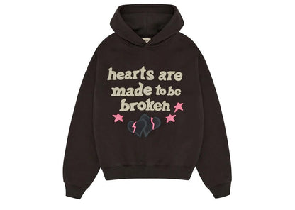 Broken Planet Hearts Are Made To Be Broken Hoodie Soot Black