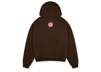 Broken Planet It Starts With Luv Hoodie Mocha Brown