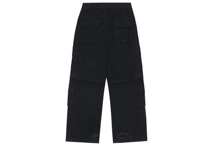 Broken Planet Market 2-in-1 Cargo Pants/Shorts Black
