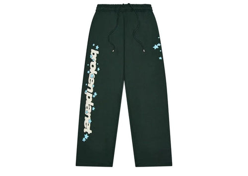 Broken Planet Market Not From Here Sweatpants Dark Green