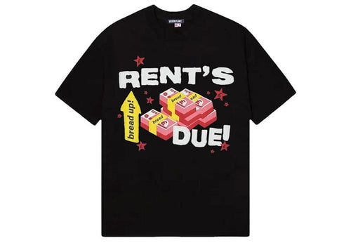 Broken Planet Market x Nemzzz Rents Due Tee Midnight Black
