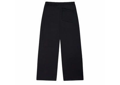 Broken Planet Straight Leg Sweatpants Midnight Black White