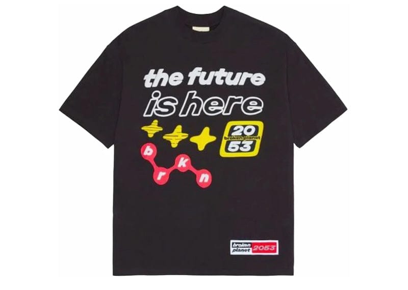 Broken Planet The Future Is Here T-shirt Black